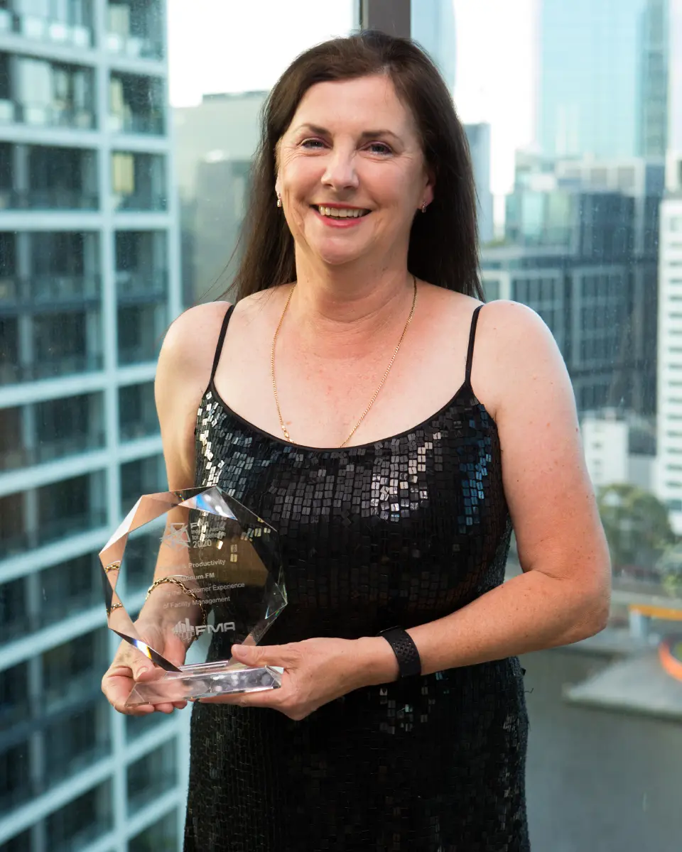 :FMA Industry Award for Excellence in Facility Management: Platinum FM Sue Pridmore